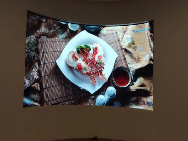 永平室内P2.5弧形LED屏